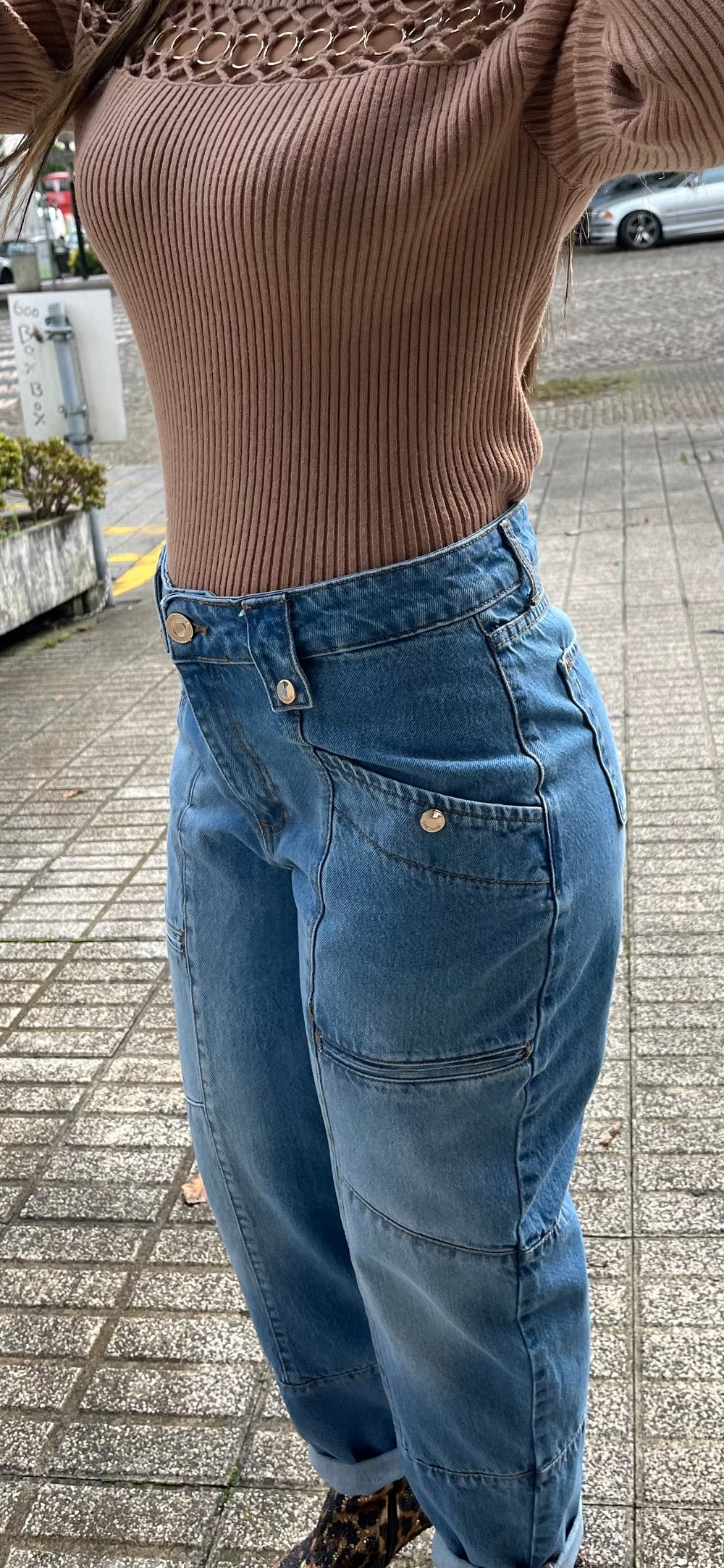 JEANS CARROT PANTS