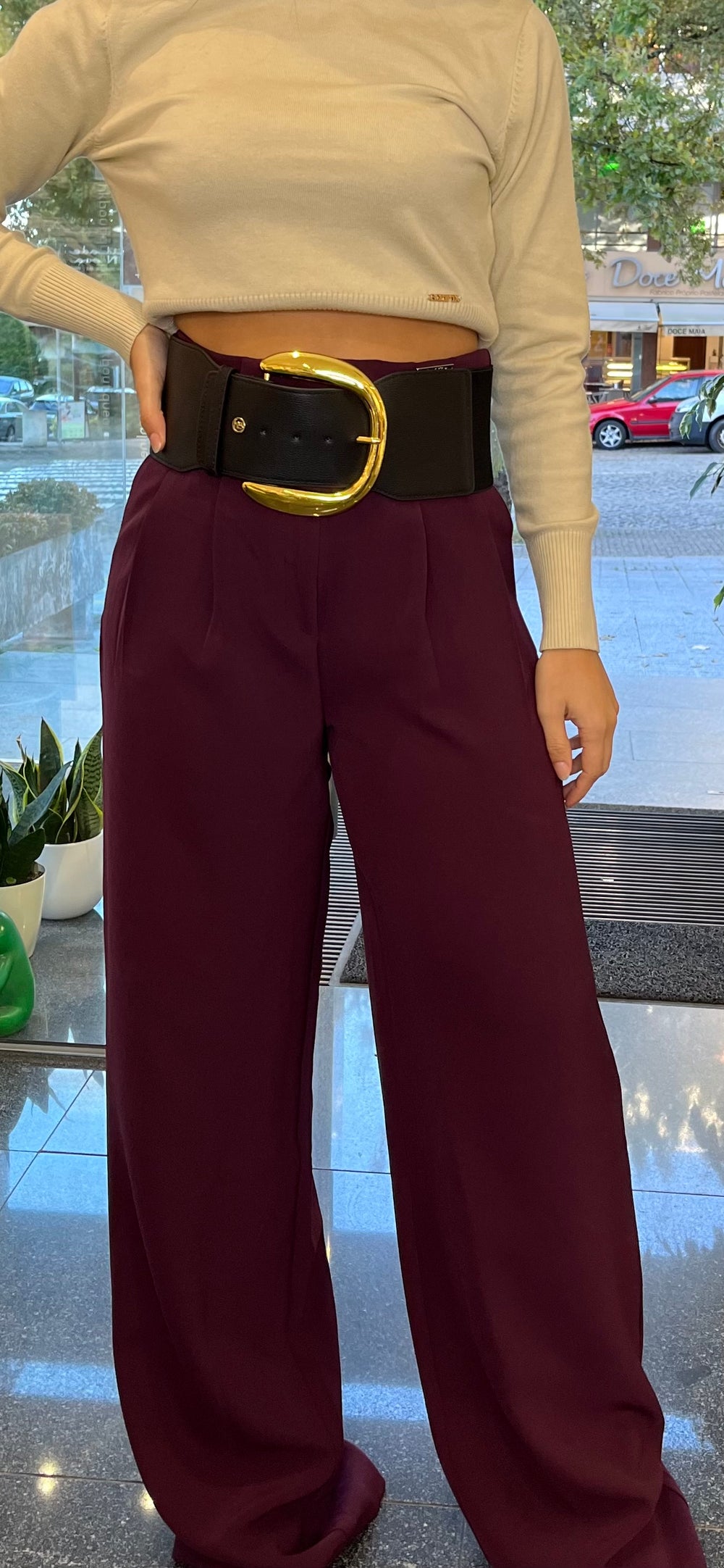 PANTALONA COM PINÇAS